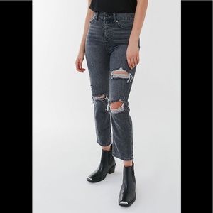 Urban Outfitters High Waisted Slim Straight Jean